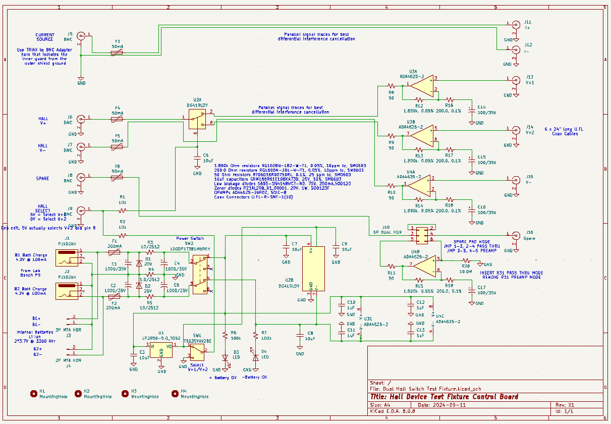 Dual Hall Schematic